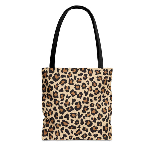 Leopard Print Tote Bag