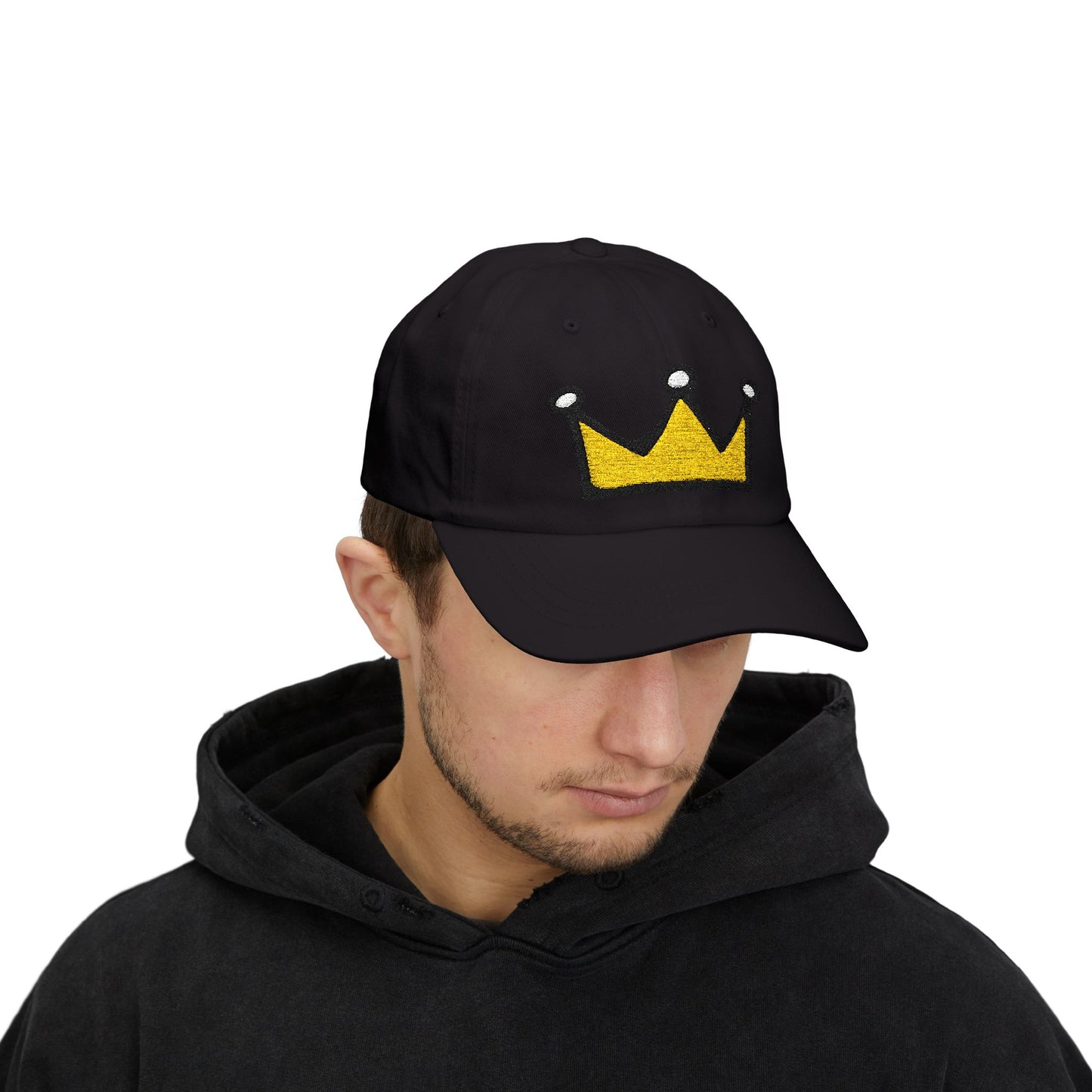 Your Highness Crown Cap ~ Luxurious Embroidery, Long Lasting Embroidered Classic Adjustable Unisex Baseball Cap, Trucker Hat, Great Gift