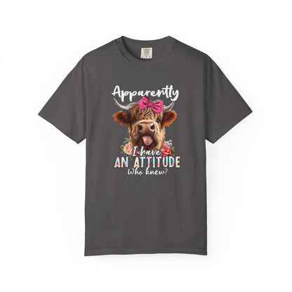 Attitude T-Shirt, Funny Gift for Millennials, Humor Tee for Stress Relief, Casual Everyday Wear, Great Birthday Gift