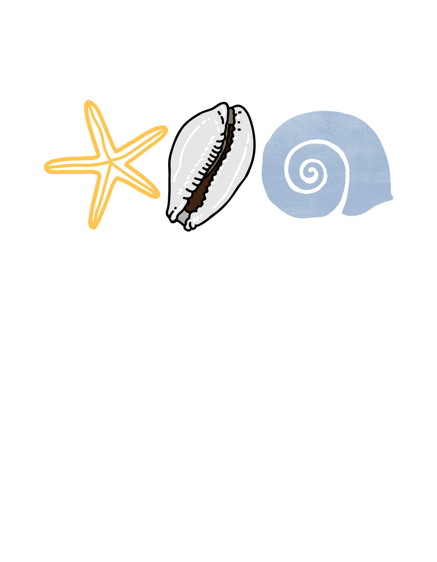 Seashells Ocean Themed Tote Bag
