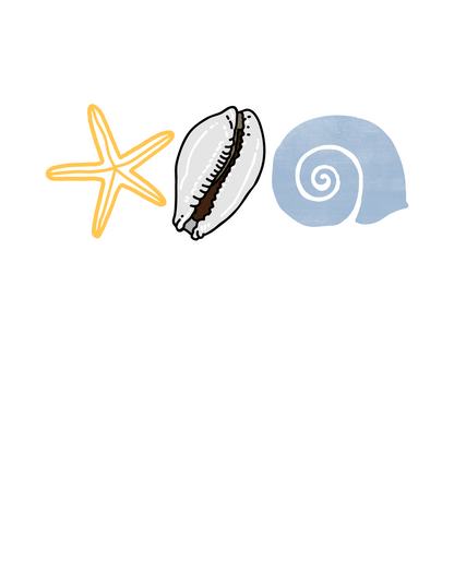Seashells Ocean Themed Tote Bag