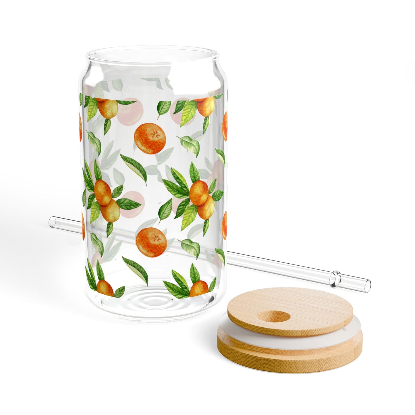 Orange Clementine Sipper Glass