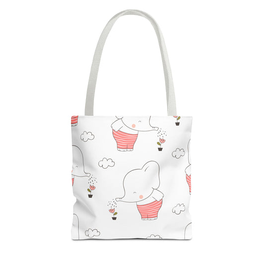 All over print tote bag available at Orange Moons