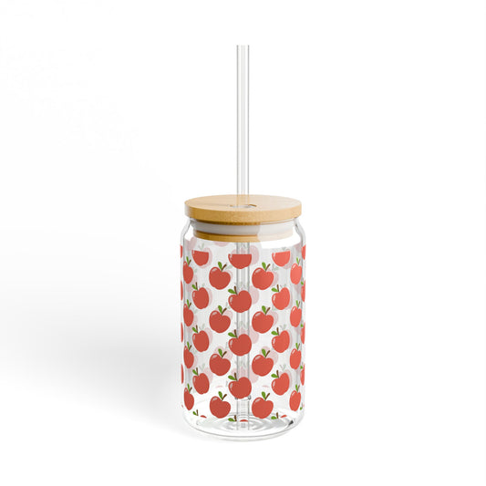 Apples Sipper Glass at Orange Moon