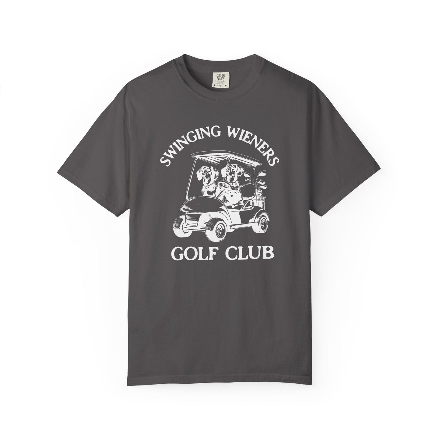 Swinging Wieners Golf Club Funny Golf T-shirt