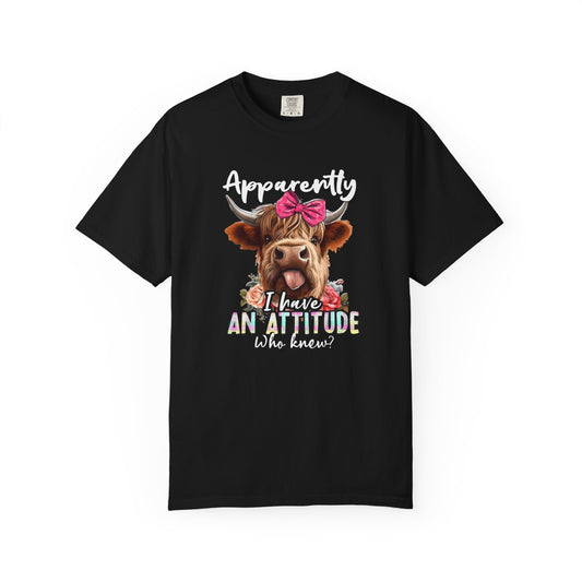 Attitude T-Shirt, Funny Gift for Millennials, Humor Tee for Stress Relief, Casual Everyday Wear, Great Birthday Gift