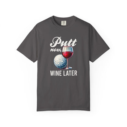 Funny Golf Wine T-shirt