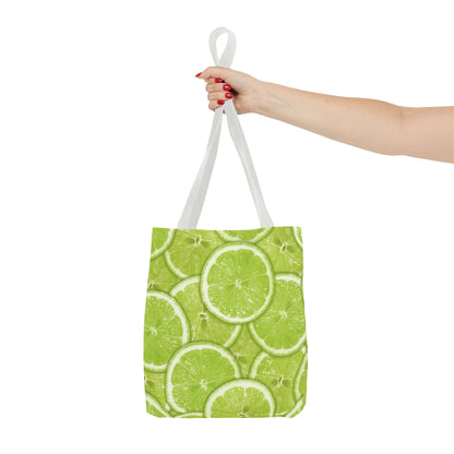 Lime Slices Summer Fruit Tote Bag