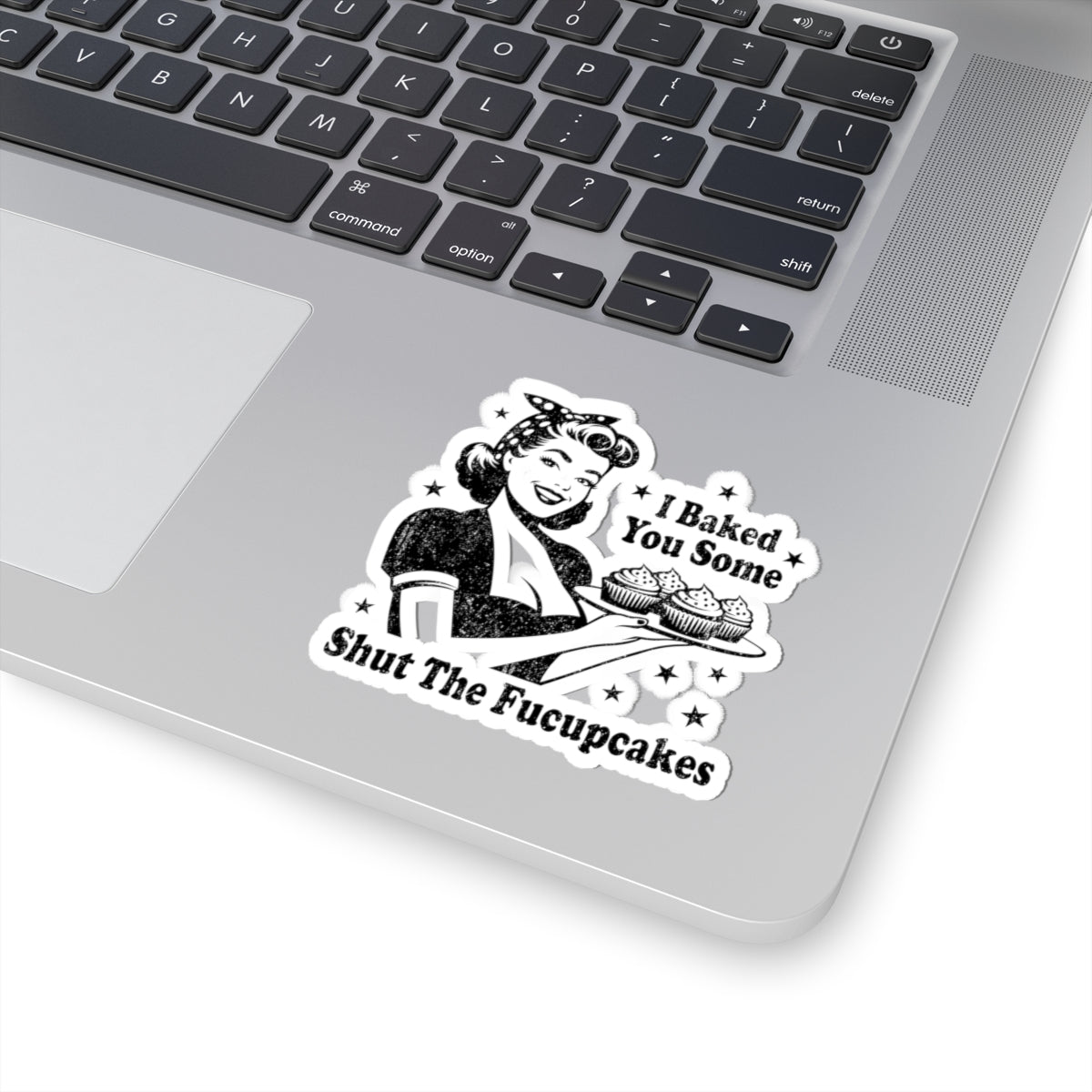 Vintage Retro Housewife Sarcasm Funny Kiss-Cut Stickers, Decals, Laptop Decals, Planner Stickers, Scrapbook Stickers, Journal Stickers