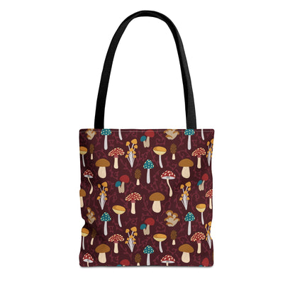 Wild Forest Mushroom Tote Bag