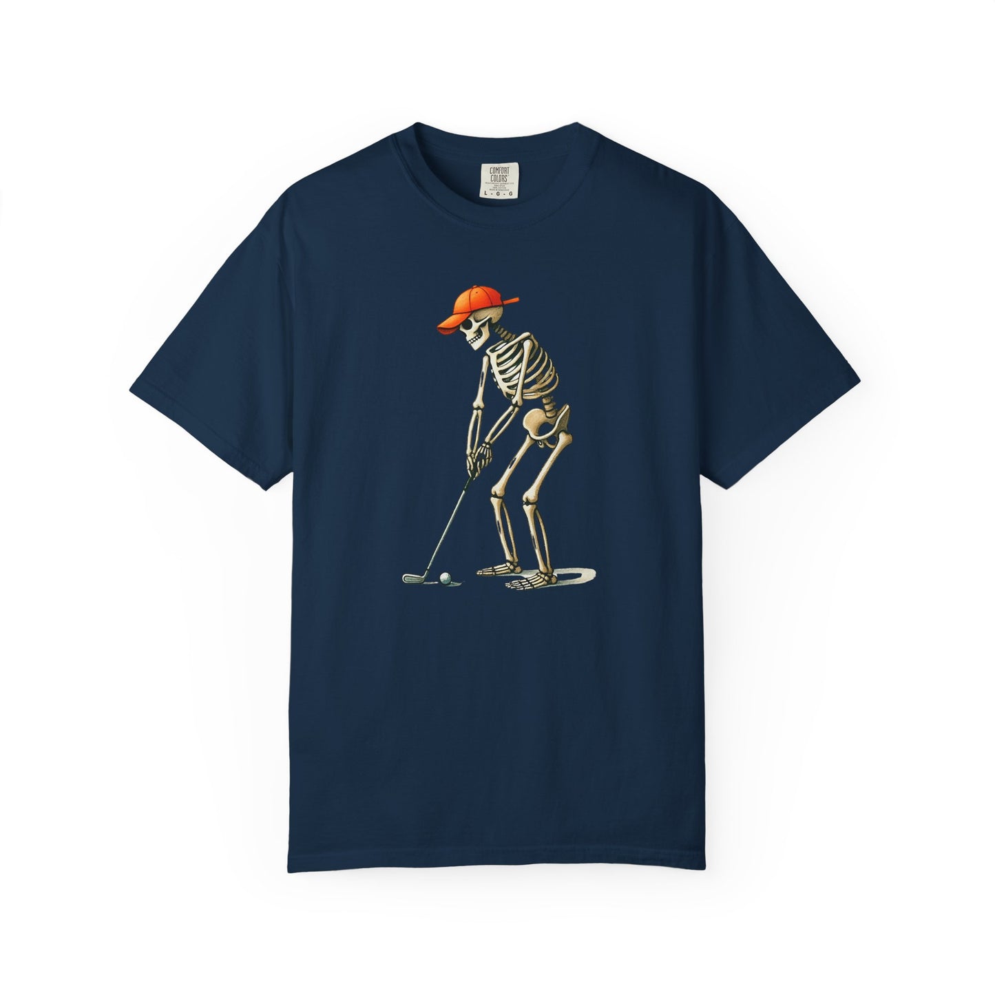 Skeleton Golf T-Shirt, Funny Tee