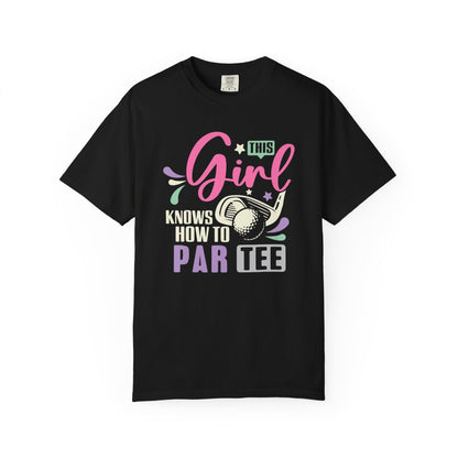 Par Tee Girl Women's Golf T-shirt Tee