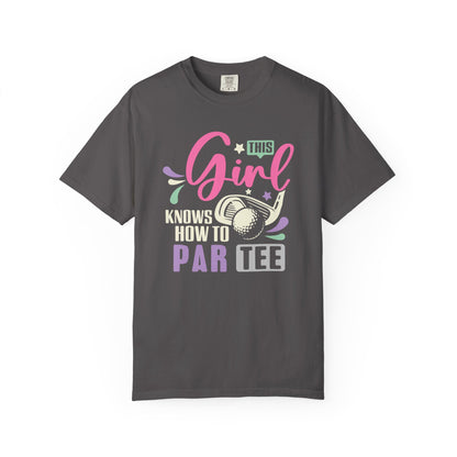 Par Tee Girl Women's Golf T-shirt Tee