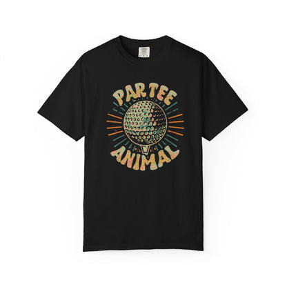 Par Tee Animal Funny Disco Ball Golf T-shirt, Funny Tee