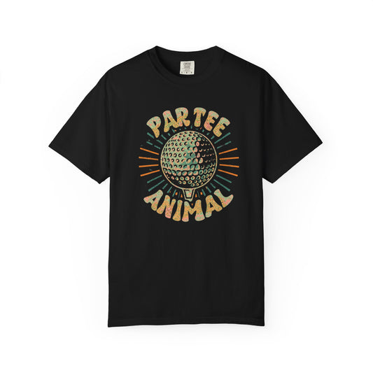 Par Tee Animal Funny Disco Ball Golf T-shirt, Funny Tee