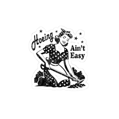 Vintage Retro Housewife Sarcasm Funny Kiss-Cut Stickers, Decals, Laptop Decals, Planner Stickers, Scrapbook Stickers, Journal Stickers
