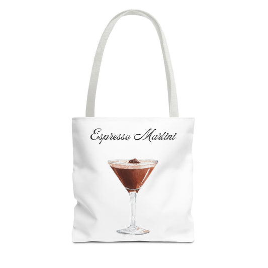 Espresso Martini Cocktail Tote Bag