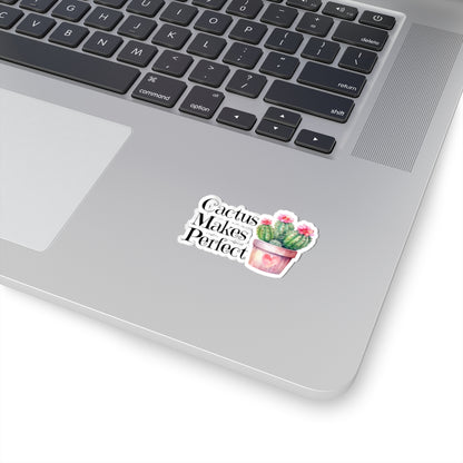 Plant Kiss-Cut Stickers, Cute Succulent, Laptop Décor, Nature Lover Gift, Fun Home Decor, Greenery Sticker Pack