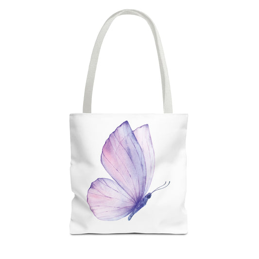 Watercolor Butterfly Tote Bag