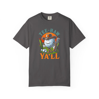 Tee-Haw Ya'll Funny Golf T-shirt, Retirement Gift