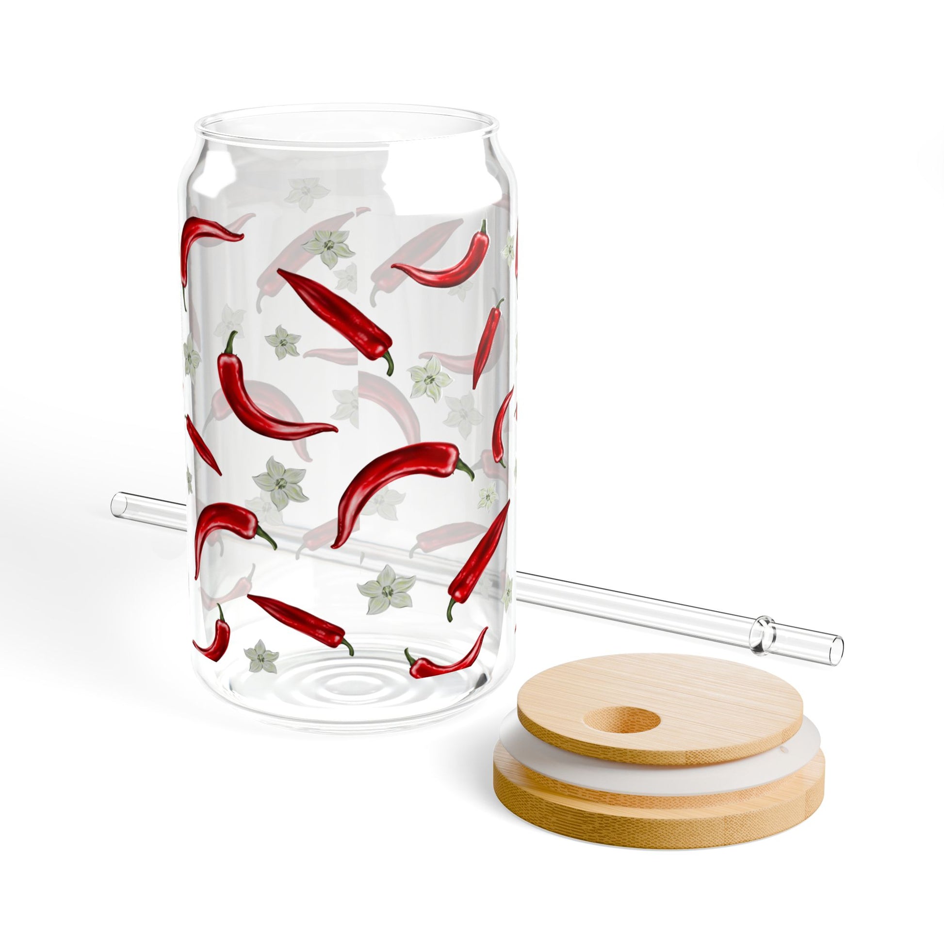 Red Hot Chili Sipper Glass at Orange Moon