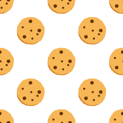Cookies pattern Sipper glass at Orange Moon 