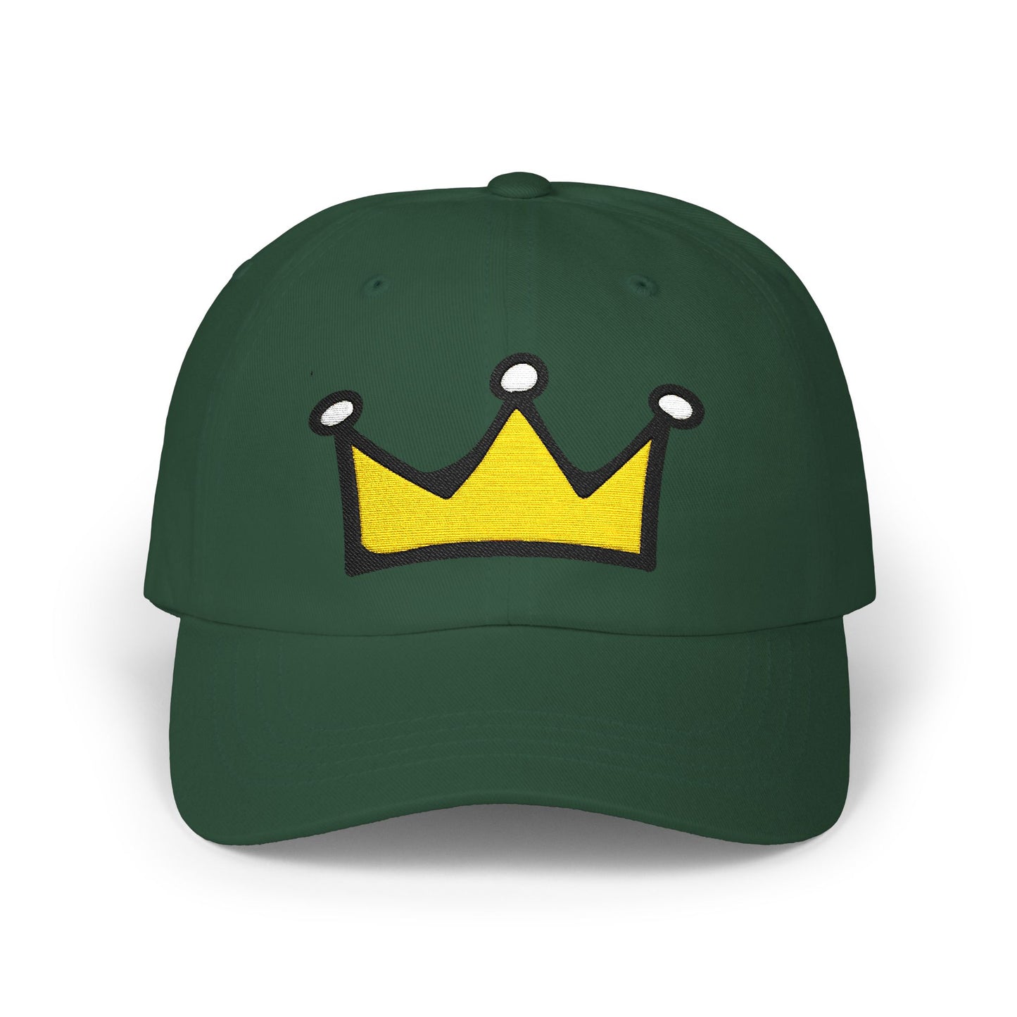 Your Highness Crown Cap ~ Luxurious Embroidery, Long Lasting Embroidered Classic Adjustable Unisex Baseball Cap, Trucker Hat, Great Gift