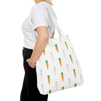 Carrot All over print tote bag available at Orange Moons