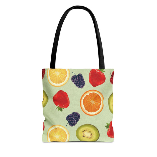 Tropical Food Print  all over print tote available at Orange Moons