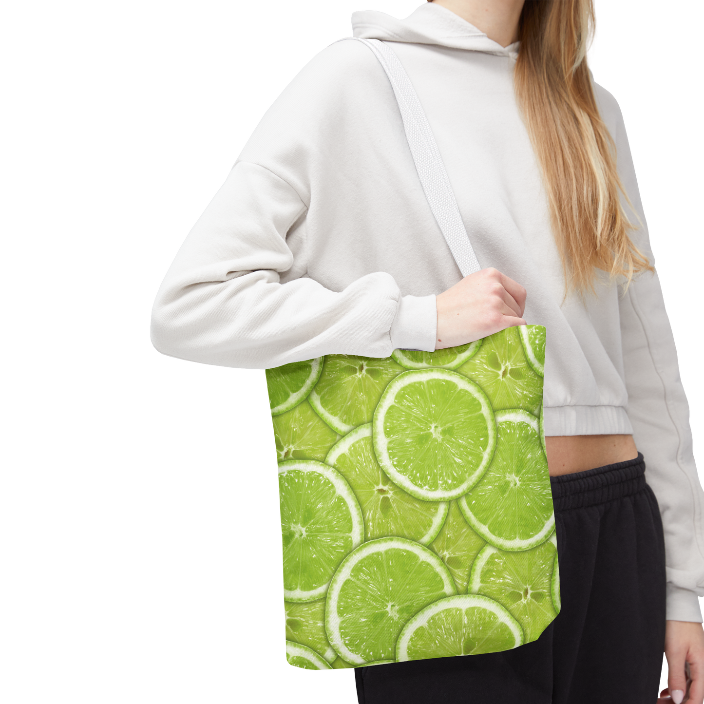 Lime Slices Summer Fruit Tote Bag