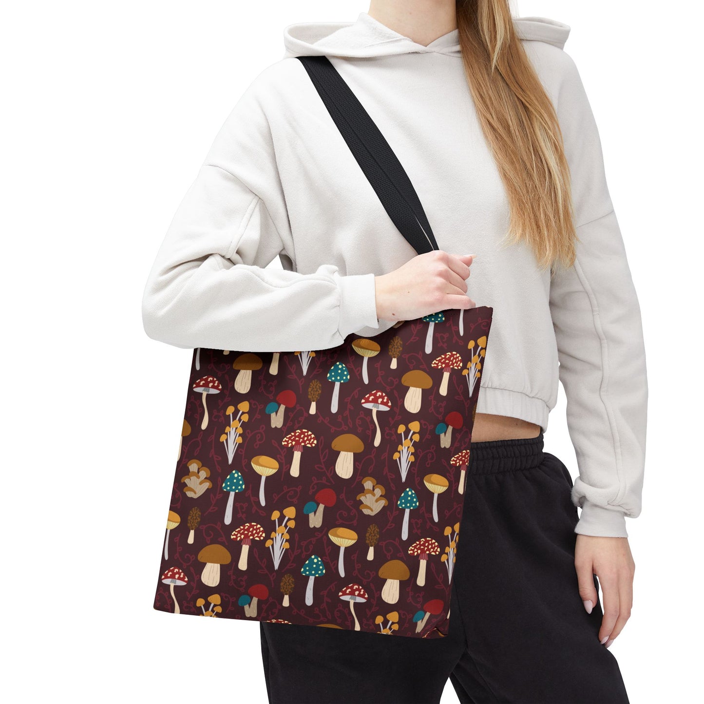 Wild Forest Mushroom Tote Bag