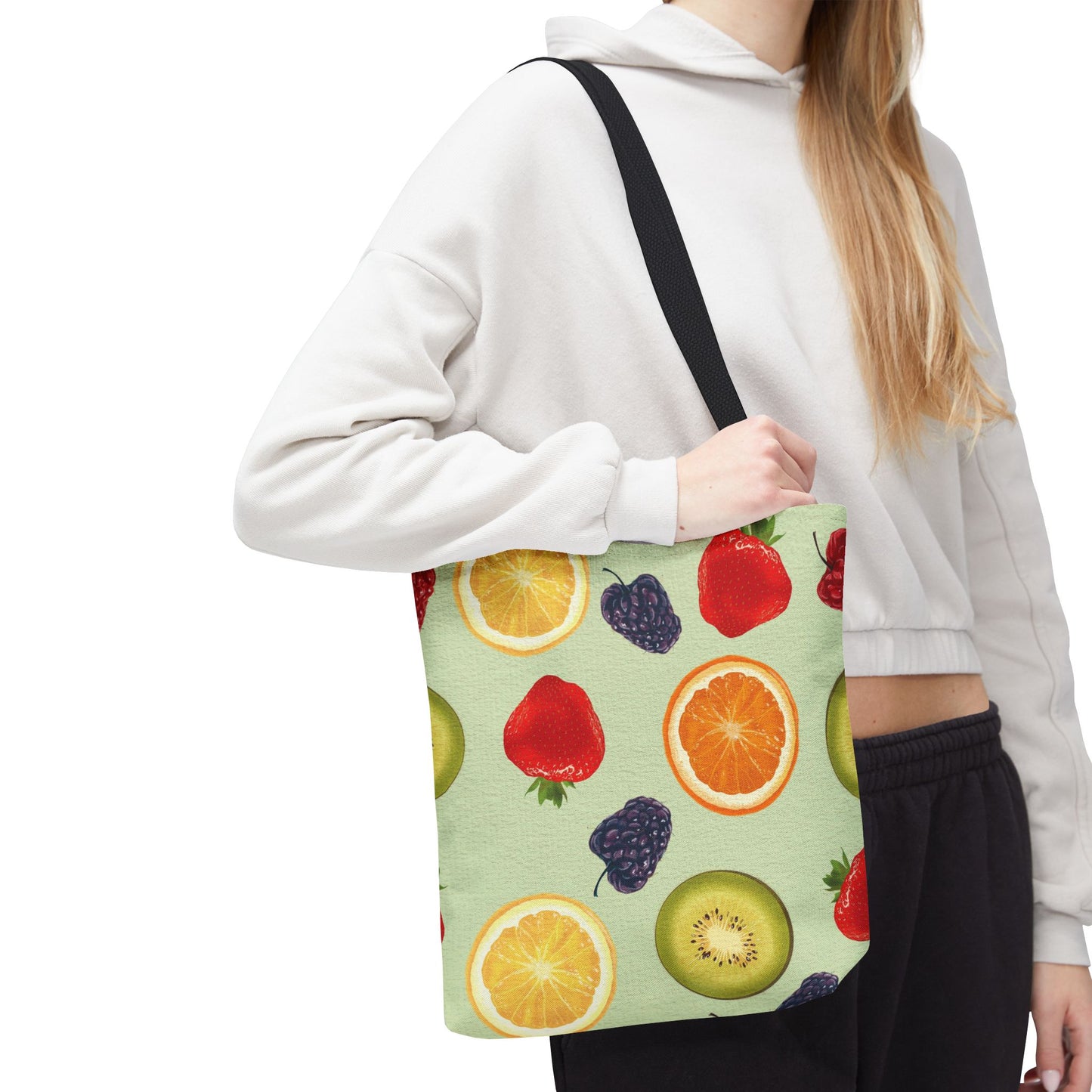 Kiwi, Berries & Citrus Tote Bag