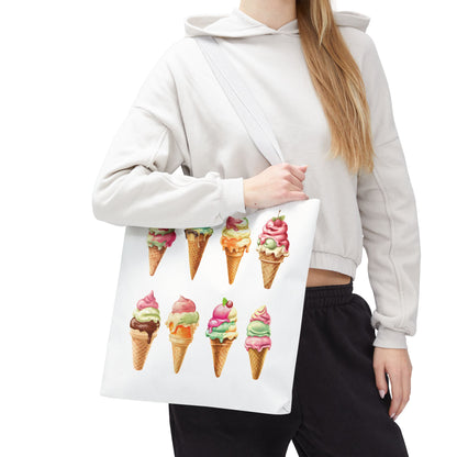 Vintage Ice Cream Tote Bag
