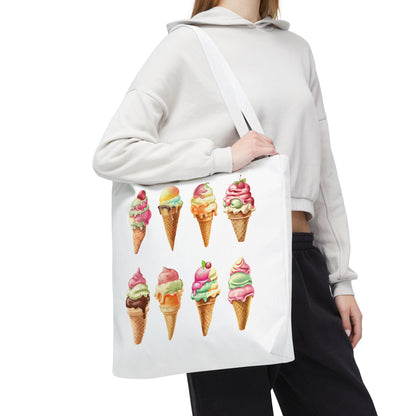 Vintage Ice Cream Tote Bag