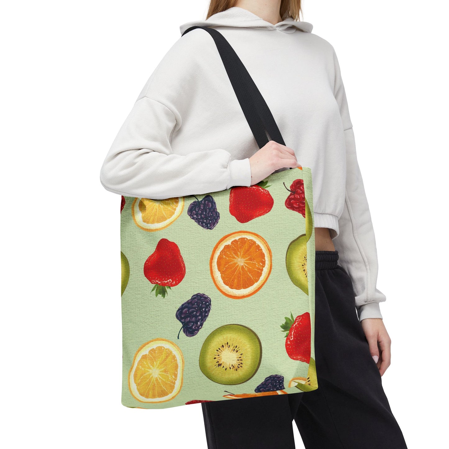 Kiwi, Berries & Citrus Tote Bag