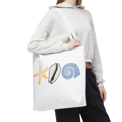 Seashells Ocean Themed Tote Bag