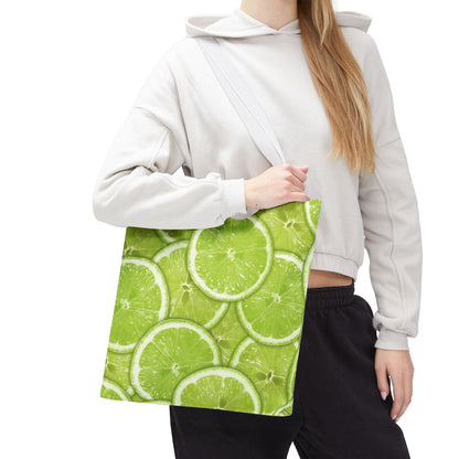 Lime Slices Summer Fruit Tote Bag