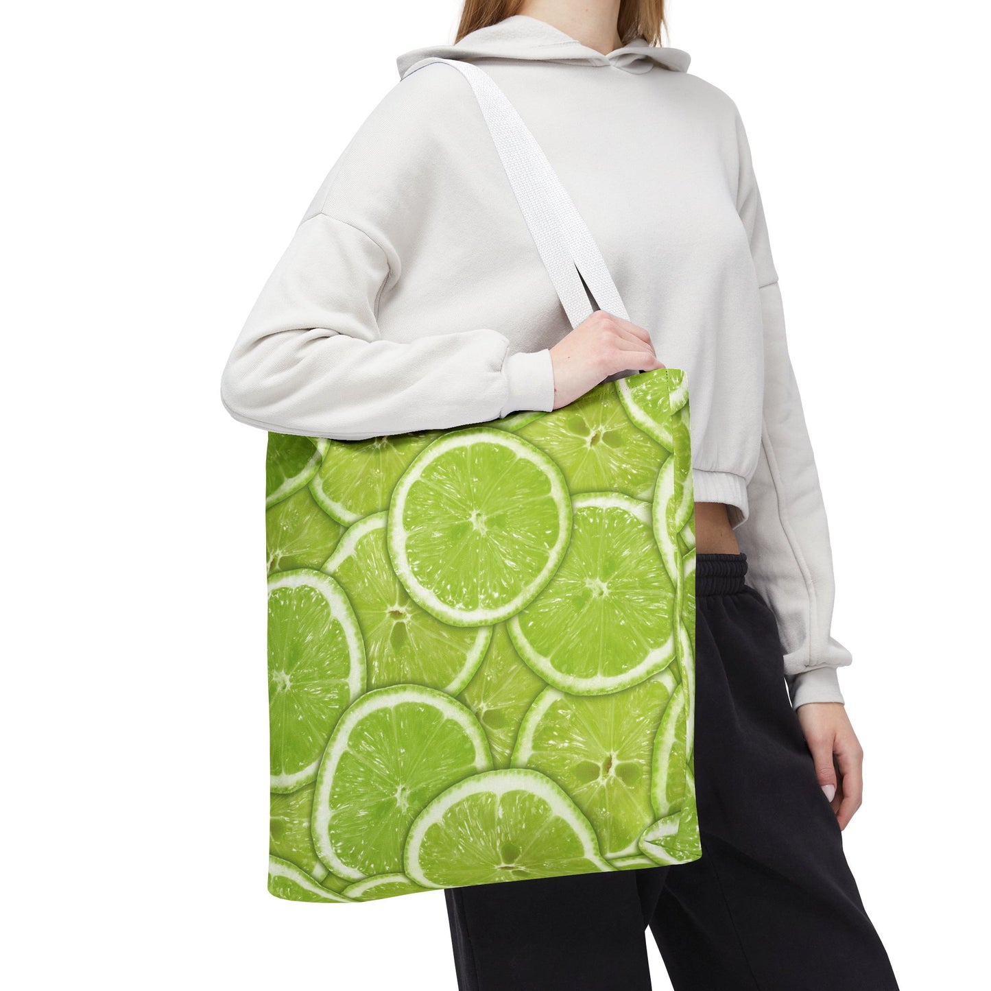 Lime Slices Summer Fruit Tote Bag