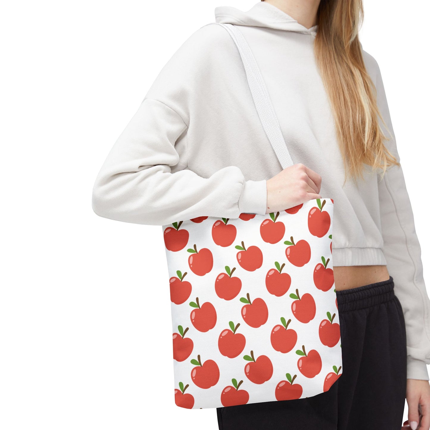 Red Apple Fruit Tote Bag