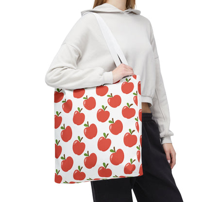Red Apple Fruit Tote Bag