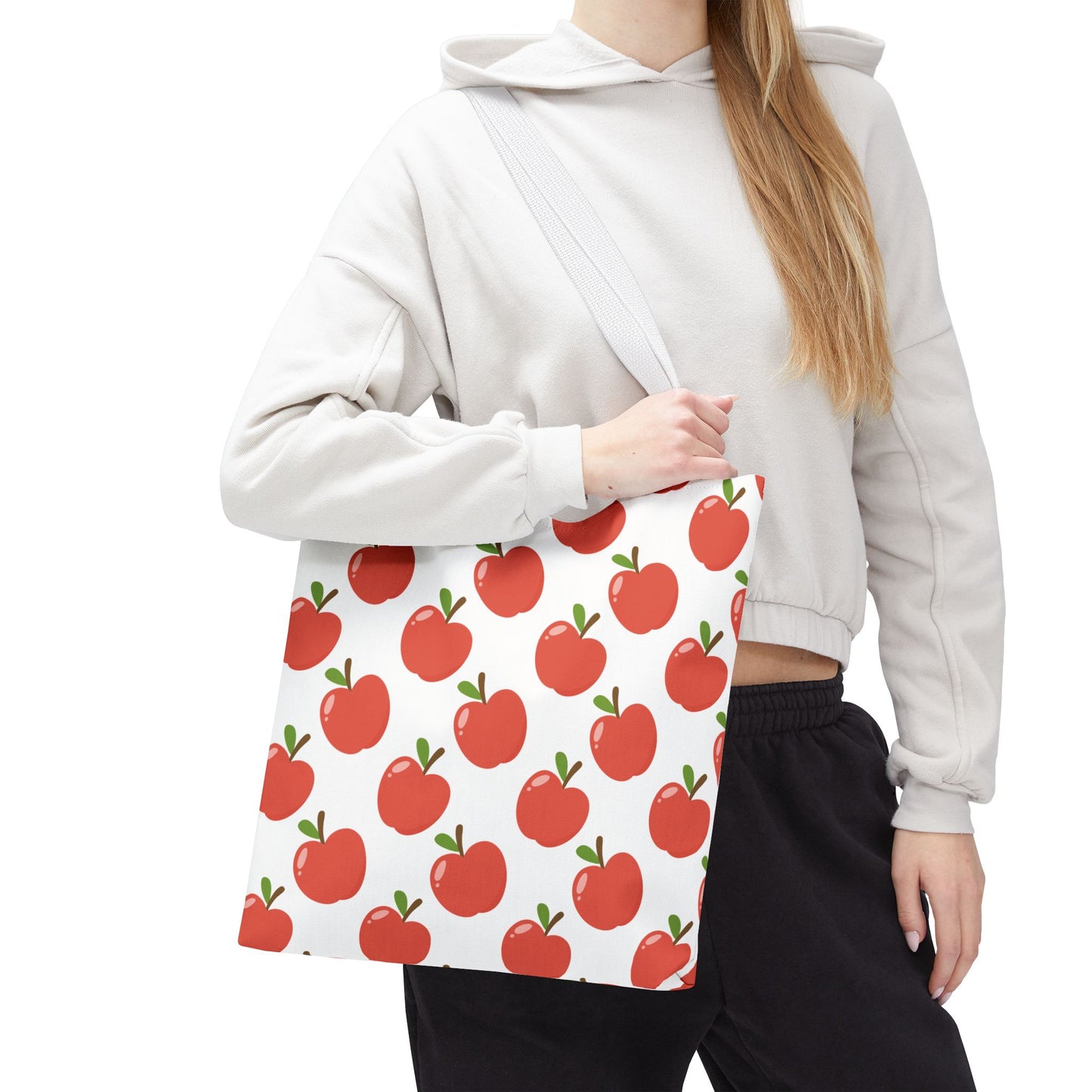 Red Apple Fruit Tote Bag