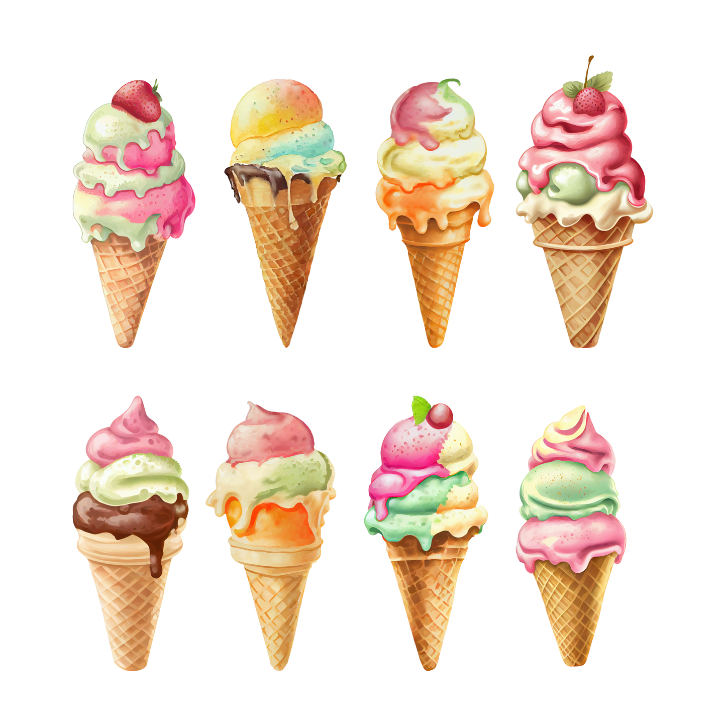 Vintage Ice Cream Tote Bag