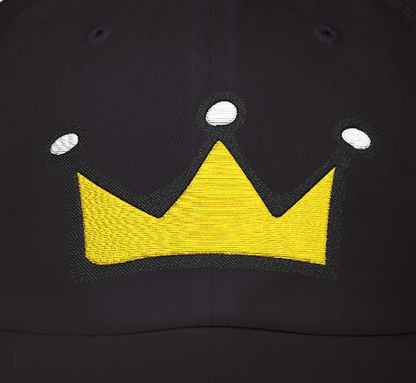 Your Highness Crown Cap ~ Luxurious Embroidery, Long Lasting Embroidered Classic Adjustable Unisex Baseball Cap, Trucker Hat, Great Gift