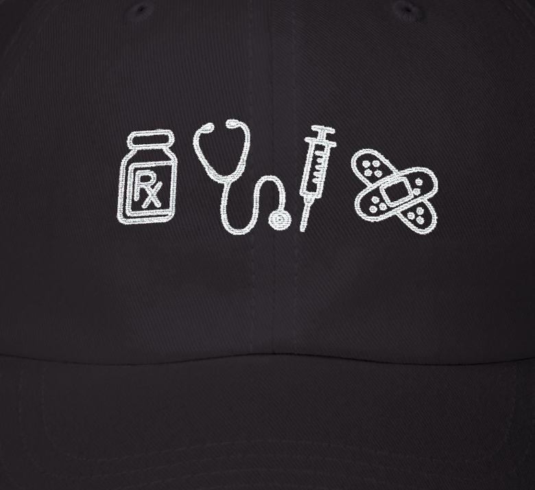 Nurse, Doctor, Medical Worker Hat Cap