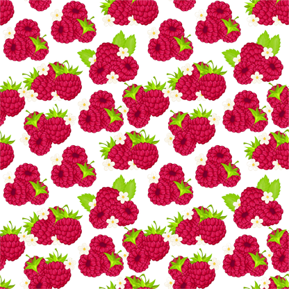 Raspberry Berry Fruit Tote Bag