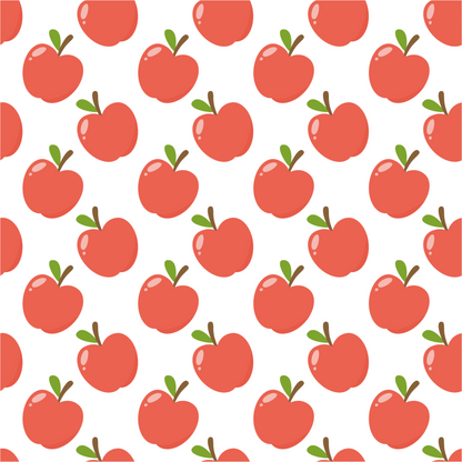 Red Apple Fruit Tote Bag